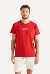 Camiseta Estampada Netflix