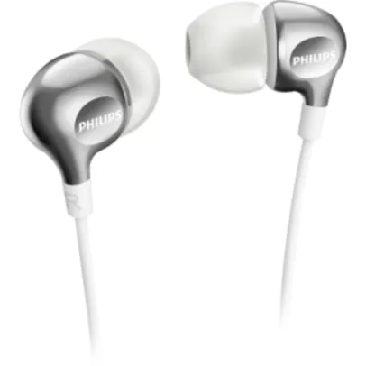 Fone de Ouvido Intra Auricular Philips She3700 Branco por R$39