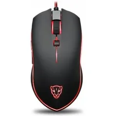 Mouse Gamer Motospeed V40, FMSMS0004PTO, 4000 DPI, RGB, Black | R$110