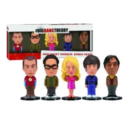 [MUNDO GEEK] - Mini Figura Big Bang Theory Wacky Wobbler - R$ 39,90
