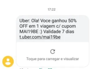 [Usuários Selecionados] 50% OFF em uma corrida Uber