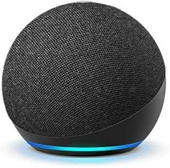 (Prime) Novo Echo Dot (4ª Geração): Smart Speaker com Alexa - Cor Preta - R$284