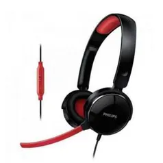 Headset Gamer Philips SHG7210 Preto/Vermelho | R$85