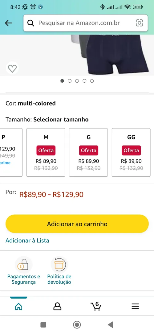 Imagen na descrição da promoção