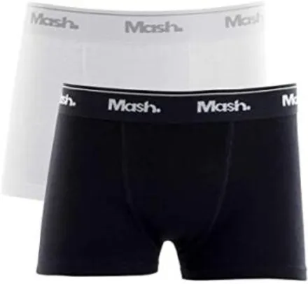 KIT DUAS CUECAS BOXER INFANTIL MASH - R$19,90 - [PRIME]