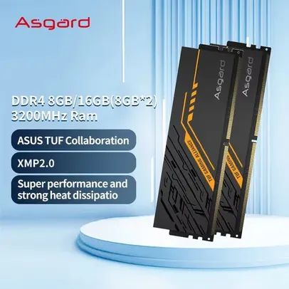 [Taxas Inclusas] Memória RAM Asgard TUF 32GB (2x16) - 3200MHz 