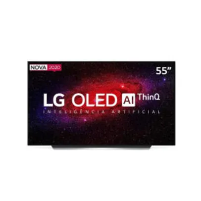 Smart TV 4K LG OLED AI 55” com Inteligência Artificial, Cinema HDR e Wi-Fi - OLED55CXPSA R$5999