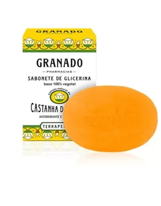 Sabonete Barra de Glicerina Granado Castanha do Brasil 90g