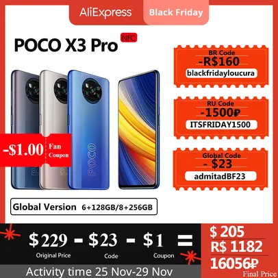 POCO X3 Smartphone Snapdragon 860 