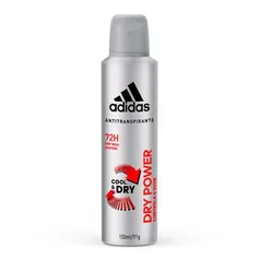 Desodorante Adidas Aerosol Masculino Dry Power 150ml