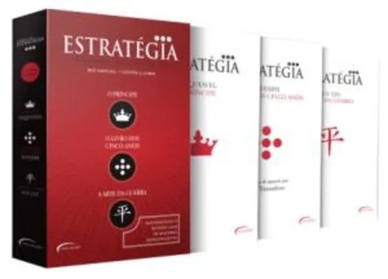 Box de Livros - O Essencial da Estratégia (3 Volumes) - R$15,12