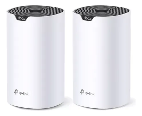 Kit Roteador Wi-fi Mesh Deco S7 Dual-band Ac1900 2 Unidades