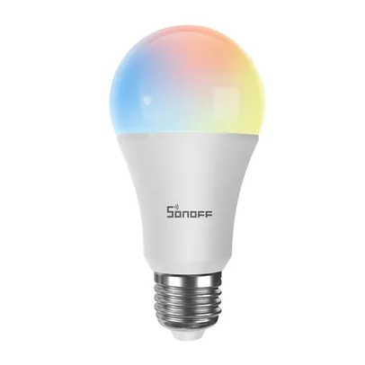 [internacional + AME R$26] Lâmpada LED rgb Inteligente Sonoff - Conexão WiFi | R$52