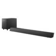 Soundbar Philips 2.1 70W, Subwoofer Wireless, Bluetooth, HDMI ARC, TAB5305/78 Preto