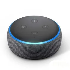 [AME R$ 164] Smart Speaker Amazon com Alexa Preto - Echo Dot