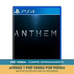 [PRÉ VENDA] Anthem - PS4