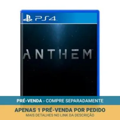 [PRÉ VENDA] Anthem - PS4