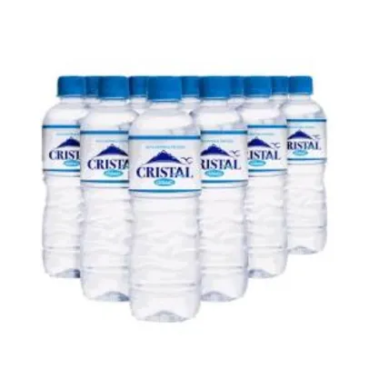 Água Mineral Cristal (S/ Gás) - Pack c/ 12 Un (510ml) | R$7