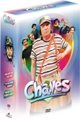 DVD Chaves - 4 Discos -  R$9,90