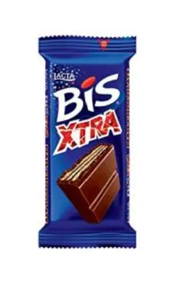 [6 unidades] Chocolate ao Leite Bis Xtra 45g | R$3,47