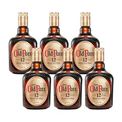 COMBO WHISKY OLD PARR 750ML - 6 unidades