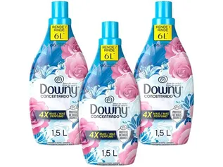 Kit Amaciante Downy 4X Concentrado Brisa de Verão - 1,5L 3 Unidades