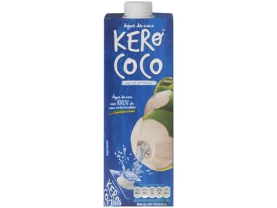 [Compre 8 e pague 6] Água de Coco KeroCoco 1L