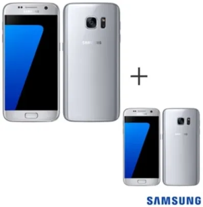[FastShop] 02 Smartphones Galaxy S7 Prata com Tela de 5.1”, 4G, 32 GB e Câmera de 12 MP - SM-G930F por R$ 2134 CADA