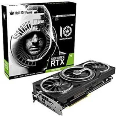 Placa de Vídeo NVIDIA GeForce RTX 2080 Super HOF Black Edition 8GB GDDR6