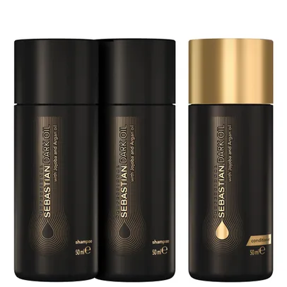 Kit Sebastian Professional Dark Oil Double Wash (3 Produtos)