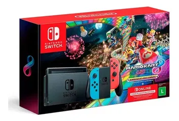 Console Nintendo Switch Neon + Mario Kart Deluxe 8