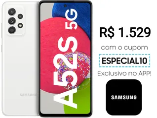 [APP] Smartphone Samsung Galaxy A52s 5G 128GB 6GB RAM