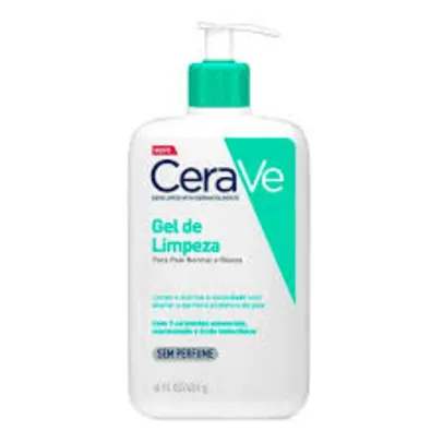 Gel de Limpeza Facial para Pele Oleosa Cerave 454g