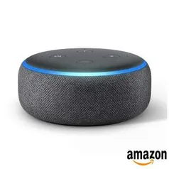 Smart Speaker Amazon com Alexa Preto - Echo Dot | R$235