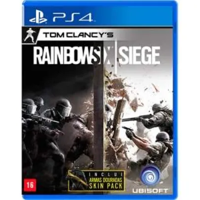 [Submarino] Game - Tom Clancys Rainbow Six: Siege -PS4 por R$ 154