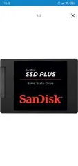 [App] SSD 120GB Plus - Sandisk - R$100