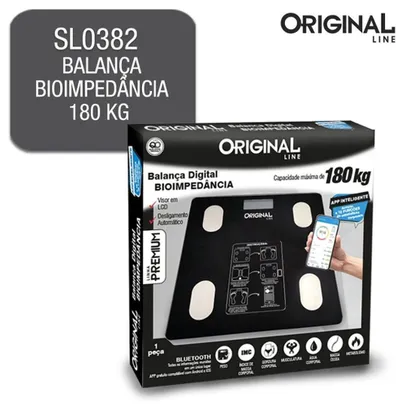 Balança Bioimpedância Profissional Corporal App Bluetooth