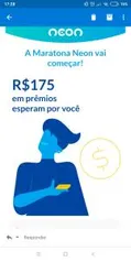 MARATONA NEON - Até R$175 em prêmios