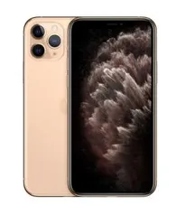 [AME R$5.665] iPhone 11 Pro 256GB Dourado iOS 4G + Wi-Fi Câmera 12MP R$5965