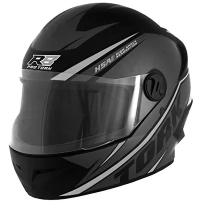 Pro Tork Capacete R8 Fosco 56 Cinza/Prata