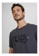 Camiseta Unissex Em Algodão Venom Hering