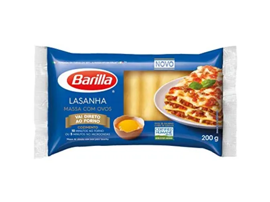 [REC] [+Por- R$ 3.8] Barilla Massa Com Ovos Lasanha 200G