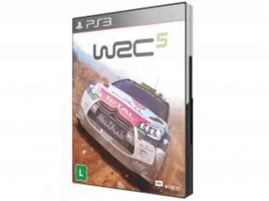 WRC 5 para PS3 - Bigben Interactive 0 - R$ 30