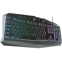 Teclado Gamer Redragon Harpe RGB, ABNT2, K503RGB | R$109