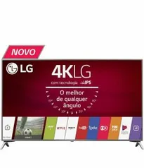 (cartão submarino)Smart TV LED 49" LG 49UJ6525 4k Com Conversor Digital 4 HDMI 2 USB Painel Ips, Hdr e Magic Mobile