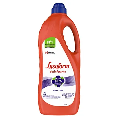 Saindo por R$ 15,95: [REC] Lysoform Desinfetante Líquido Suave Odor 2L | Pelando