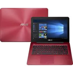 Ótimo preço - Notebook Asus Z450UA-WX009T Intel Core i5 8GB 1TB Tela LED 14" Windows 10 - Vermelho