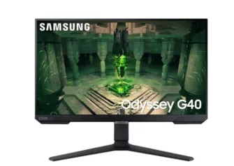 [VIP] Monitor Gamer Samsung Odyssey G40 27", 240 Hz, 1ms, Ajuste de Altura, HDMI e Série G40