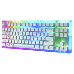 Teclado Mecânico GamaKay K87 (Womie) Switch Gateron RGB Hot-Swappable