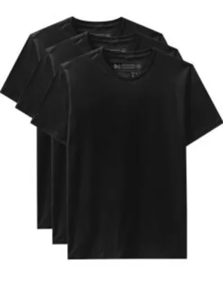 [PRIME] Kit 3 Camisetas Básica, Basicamente, Masculino | R$40